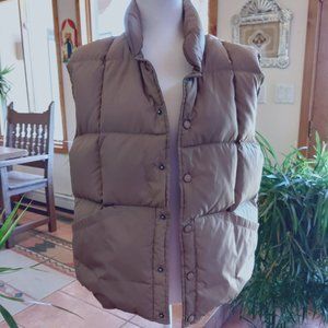 Lands' End  Puffer Vest - Goose Down - Medium